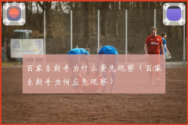 百家乐新手为什么要先观察（百家乐新手为何应先观察）